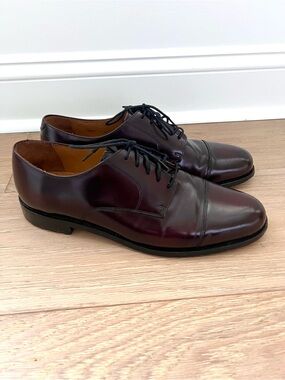 Cole Haan City Caldwell Burnished Burgundy Cap Toe Oxford Men’s Size 11D Shoe